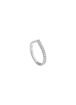 首图 - 点击放大 - REPOSSI - Antifer 18K White Gold Diamond Bridal Ring — 52mm