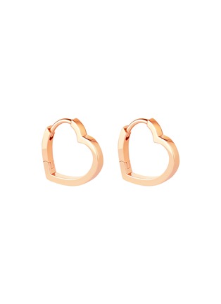 首图 - 点击放大 - REPOSSI - Antifer 18k Pink Gold Single Heart Earring