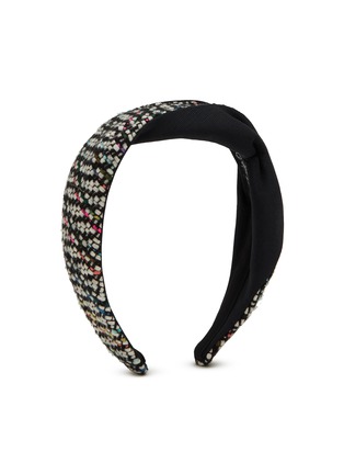 模特儿示范图 - 点击放大 - JENNIFER OUELLETTE - 针织发箍