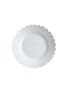 首图 –点击放大 - BOURG-JOLY MALICORNE - Chevet Pleine Charger Plate — White