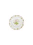 Main View - 点击放大 - BOURG-JOLY MALICORNE - Feston Hand Painted Antique Fleurs 94 Cake Plate — Pink/Green