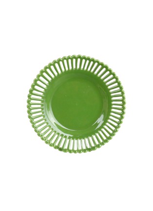 Main View - 点击放大 - BOURG-JOLY MALICORNE - Openwork Bourg-Joly Charger Plate — Green