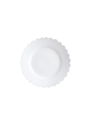 Main View - 点击放大 - BOURG-JOLY MALICORNE - Chevet Pleine Dinner Plate — White