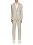 首图 - 点击放大 - CANALI - Kei Single Breasted Linen Silk Suit