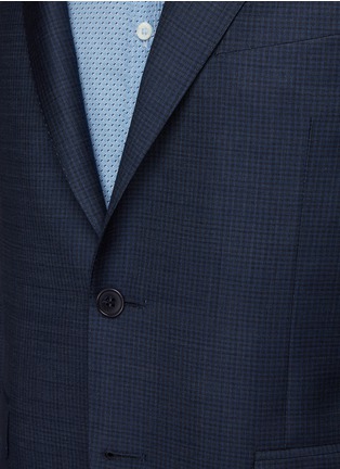 细节 - 点击放大 - CANALI - Milano Checked Single Breasted Suit