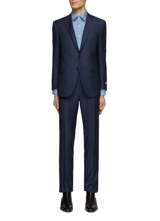 首图 - 点击放大 - CANALI - Milano Checked Single Breasted Suit