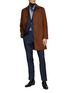 模特儿示范图 - 点击放大 - CANALI - Milano Checked Single Breasted Suit