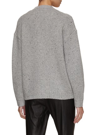 背面 - 点击放大 - MARIA MCMANUS - Oversized Hand Beaded Cardigan