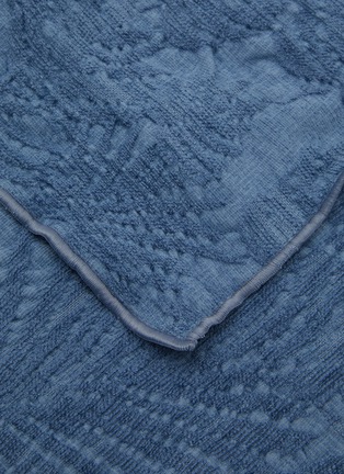 细节 –点击放大 - YVES DELORME - Verone Cushion Cover Case — Denim