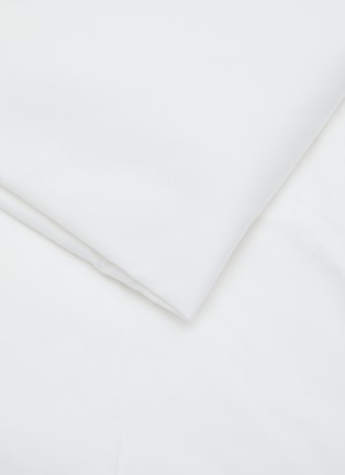 细节 –点击放大 - YVES DELORME - Roma King Size Fitted Sheet — Blanc