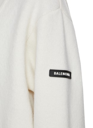  - BALENCIAGA - LOGO 徽章羊毛开衫