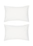 首图 –点击放大 - CELSO DE LEMOS - EXQUISE 条纹枕套两件套 — 米白色