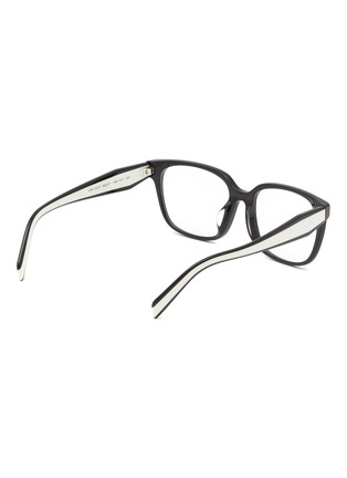 模特儿示范图 - 点击放大 - PRADA - Acetate Rectangle Optical Glasses