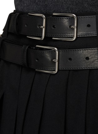  - THE FRANKIE SHOP - 双腰带褶裥半身裙