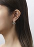 细节 - 点击放大 - MIO HARUTAKA - Christmas Tree 18K White Gold Diamond Gemstone Single Earring