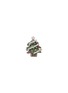 首图 - 点击放大 - MIO HARUTAKA - Christmas Tree 18K White Gold Diamond Gemstone Single Earring