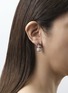 细节 - 点击放大 - MIO HARUTAKA - Snowman 18K White Gold Ruby Single Earring