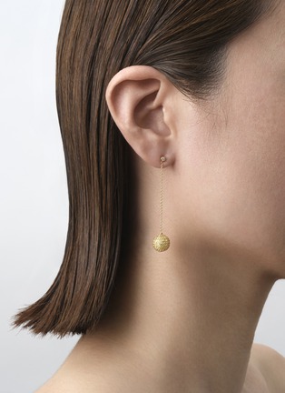 细节 - 点击放大 - MIO HARUTAKA - BonBon 18K Rose Gold Yellow Sapphire Single Drop Earring