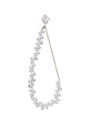 首图 - 点击放大 - MILAMORE - Duo Chain Freshwater Pearl 18K Gold Necklace — 55cm