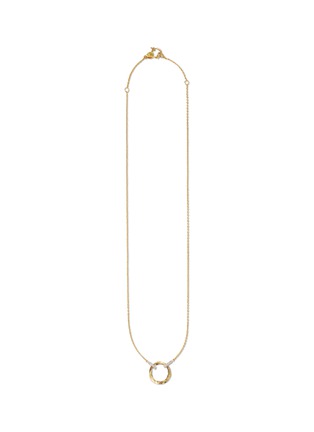 首图 - 点击放大 - MILAMORE - Kintsugi EN Open Diamond 18K Gold Necklace — 50cm