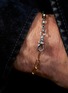 细节 - 点击放大 - MILAMORE - Duo Chain I 18K White Yellow Gold Bracelet — 18cm