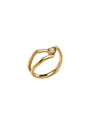 首图 - 点击放大 - MILAMORE - Kintsugi I Diamond 18K Gold Ring — US 6.5