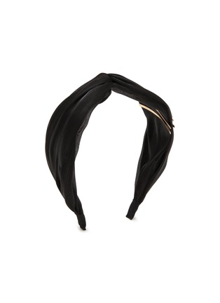 模特儿示范图 - 点击放大 - VENNA - 仿水晶扭结发箍