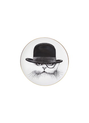 首图 –点击放大 - RORY DOBNER - CAT HAT DOWN 瓷盘 — 中号