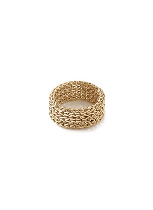 细节 - 点击放大 - JOHN HARDY - Classic Chain 18K Gold Chain Band Ring — Size 10