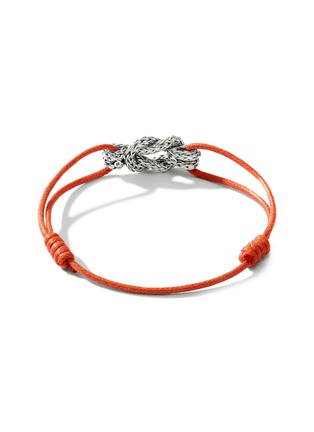 细节 - 点击放大 - JOHN HARDY - Love Knot Sterling Silver Cord Bracelet — Size M-L