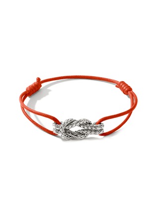 首图 - 点击放大 - JOHN HARDY - Love Knot Sterling Silver Cord Bracelet — Size M-L