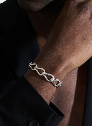 细节 - 点击放大 - JOHN HARDY - Surf Silver Chain Link Bracelet — Size UXS