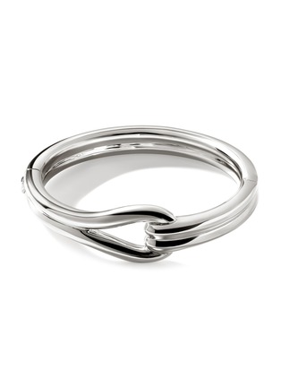 首图 - 点击放大 - JOHN HARDY - Surf Silver Hinged Bangle — Size M