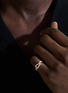 细节 - 点击放大 - JOHN HARDY - Surf Diamond 14K Gold Ring — Size 8