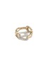 首图 - 点击放大 - JOHN HARDY - Surf Diamond 14K Gold Ring — Size 8