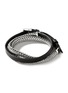 首图 - 点击放大 - JOHN HARDY - Classic Chain Sterling Silver Leather Triple Wrap Bracelet — Size UL