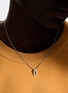 细节 - 点击放大 - JOHN HARDY - Surf Silver Diamond Pavé Link Pendant — Size 16-18