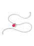 细节 - 点击放大 - JOHN HARDY - Classic Chain Diamond Neon Pink Pebble Pendant Necklace — Size 16-18