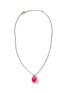 首图 - 点击放大 - JOHN HARDY - Classic Chain Diamond Neon Pink Pebble Pendant Necklace — Size 16-18