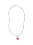 首图 - 点击放大 - JOHN HARDY - Classic Chain Diamond Neon Pink Pebble Pendant Necklace — Size 22-24