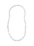 首图 - 点击放大 - JOHN HARDY - Colorblock Pearl Onyx Hematite Sterling Silver Slim Chain Necklace — Size 36