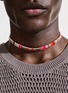 细节 - 点击放大 - JOHN HARDY - Colorblock Jasper Sterling Silver Choker Necklace — Size 12-16