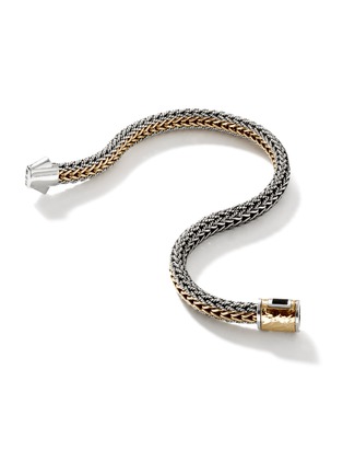 细节 - 点击放大 - JOHN HARDY - Classic Chain 18K Gold & Silver Reversible Chain Bracelet — Size UL