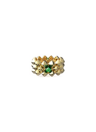 首图 - 点击放大 - MING SONG HAUTE JOAILLERIE - GALAXY SELVA 14K 金祖母绿戒指