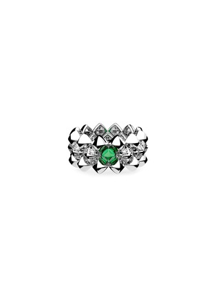 首图 - 点击放大 - MING SONG HAUTE JOAILLERIE - GALAXY SELVA 14K 金祖母绿戒指