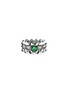 首图 - 点击放大 - MING SONG HAUTE JOAILLERIE - GALAXY SELVA 14K 金祖母绿戒指