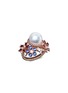 首图 - 点击放大 - MING SONG HAUTE JOAILLERIE - GALAXY SELVA 14K 金珍珠钻石戒指