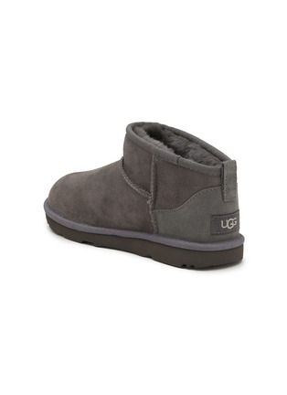 细节 - 点击放大 - UGG - Classic Ultra Mini Kids Suede Boots