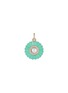 首图 - 点击放大 - STORROW JEWELRY - Emily 14K Gold Diamond Chrysoprase Charm