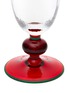 细节 –点击放大 - LA DOUBLEJ - PERFETTO 玻璃酒杯 — 红色